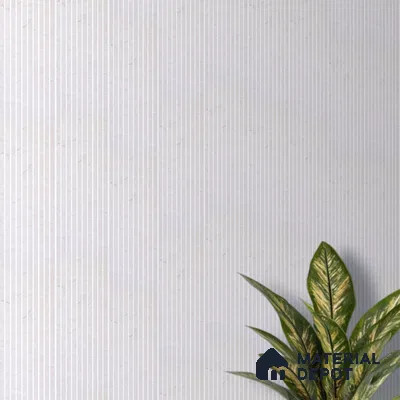 White Stone Look Charcoal Louver/Panel 9.5 ft x 6 inch - 6 mm | Ideal for Feature Wall, Living Room, Bedroom, Home, TV Unit | PN 07113
