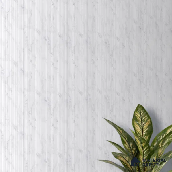White Plain Colour Look Charcoal Louver/Panel 9.5 ft x 6 inch - 6 mm | Ideal for Feature Wall, Living Room, Bedroom, Home, TV Unit | PN 07118