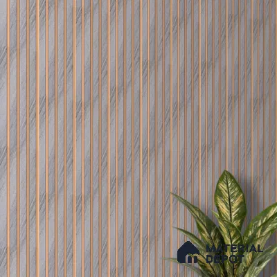 Cloud Grey Stone Look PN 07121 9.5 ft x 6 inch Charcoal Panel - 6 mm | Suitable for Feature Wall, TV Unit & Living Room | Width is Subjected to 5% Variation
