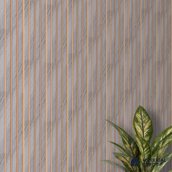 Cloud Grey Stone Look PN 07121 9.5 ft x 6 inch Charcoal Panel - 6 mm | Suitable for Feature Wall, TV Unit & Living Room | Width is Subjected to 5% Variation