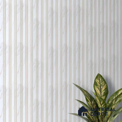 Dove Grey Marble Look PN 07122 9.5 ft x 6 inch Charcoal Panel - 6 mm | Suitable for Feature Wall, TV Unit & Living Room | Width is Subjected to 5% Variation