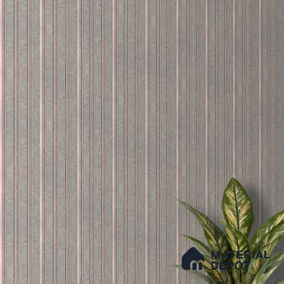 Beige Stone Look Charcoal Louver/Panel 9.5 ft x 6 inch - 6 mm | Ideal for Feature Wall, Living Room, Bedroom, Home, TV Unit | PN 07126