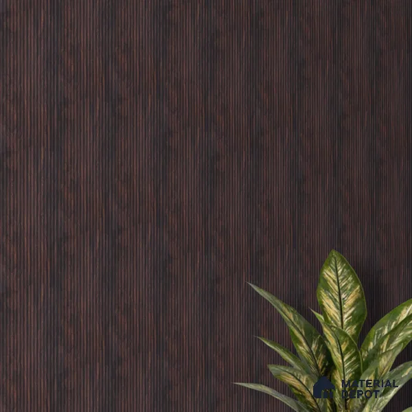 Wooden Look PN 07132 9.5 ft x 6 inch Charcoal Panel - 6 mm | Suitable for Feature Wall, TV Unit & Living Room | Width is Subjected to 5% Variation