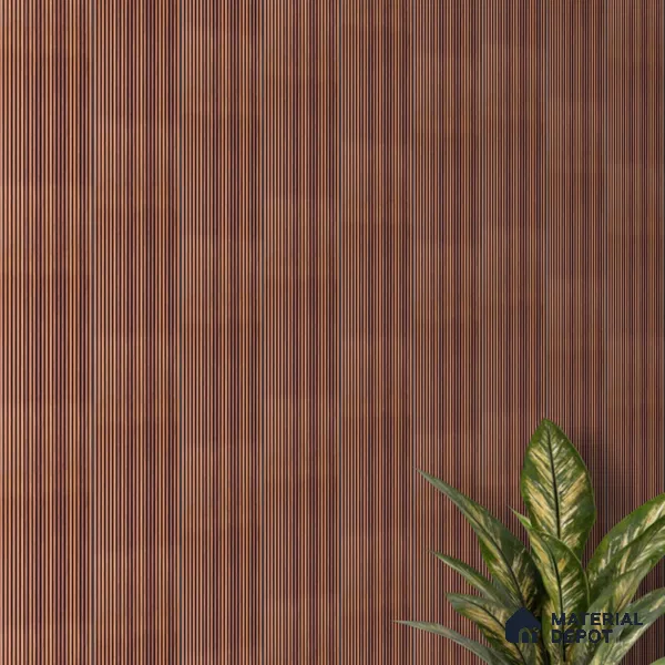 Wooden Look PN 07134 9.5 ft x 6 inch Charcoal Panel - 6 mm | Suitable for Feature Wall, TV Unit & Living Room | Width is Subjected to 5% Variation