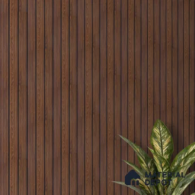 Wooden Look PN 07139 9.5 ft x 6 inch Charcoal Panel - 6 mm | Suitable for Feature Wall, TV Unit & Living Room | Width is Subjected to 5% Variation