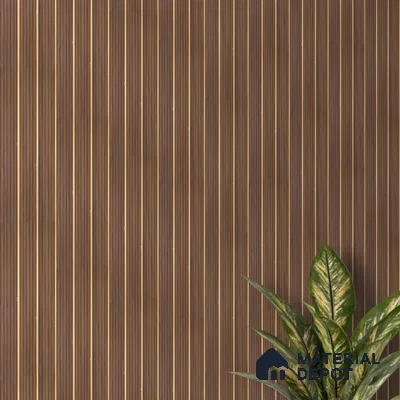 Wooden Look PN 07141 9.5 ft x 6 inch Charcoal Panel - 6 mm | Suitable for Feature Wall, TV Unit & Living Room | Width is Subjected to 5% Variation