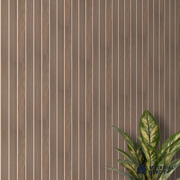 Wooden Look PN 07142 9.5 ft x 6 inch Charcoal Panel - 6 mm | Suitable for Feature Wall, TV Unit & Living Room | Width is Subjected to 5% Variation