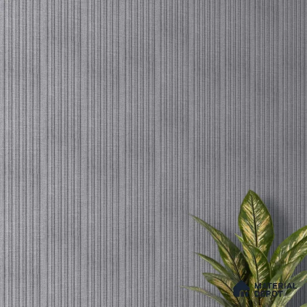 Cloud Grey Fabric Look PN 07153 9.5 ft x 4.7 inch Charcoal Panel - 11 mm | Suitable for Feature Wall, TV Unit & Living Room | Width is Subjected to 5% Variation