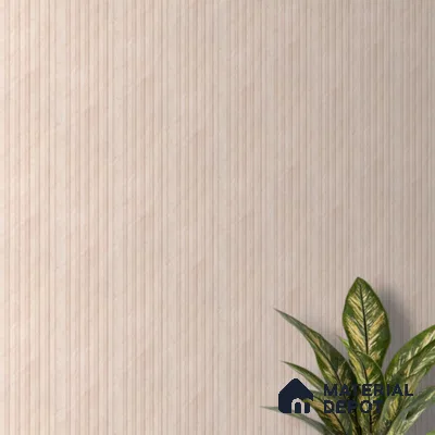 Beige Stone Look Charcoal Louver/Panel 9.5 ft x 4.7 inch - 11 mm | Ideal for Feature Wall, Living Room, Bedroom, Home, TV Unit | PN 07154