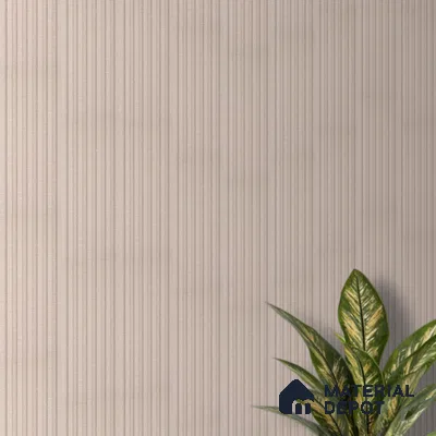 Cappuccino Beige Fabric Look PN 07155 9.5 ft x 4.7 inch Charcoal Panel - 11 mm | Suitable for Feature Wall, TV Unit & Living Room | Width is Subjected to 5% Variation