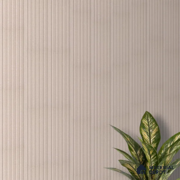 Cappuccino Beige Fabric Look PN 07155 9.5 ft x 4.7 inch Charcoal Panel - 11 mm | Suitable for Feature Wall, TV Unit & Living Room | Width is Subjected to 5% Variation