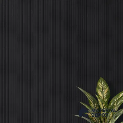 Graphite Black Plain Colour Look PN 07158 9.5 ft x 4.7 inch Charcoal Panel - 11 mm | Suitable for Feature Wall, TV Unit & Living Room | Width is Subjected to 5% Variation