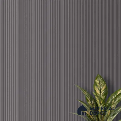Cappucino Brown Plain Colour Look PN 07164 9.5 ft x 4.7 inch Charcoal Panel - 11 mm | Suitable for Feature Wall, TV Unit & Living Room | Width is Subjected to 5% Variation