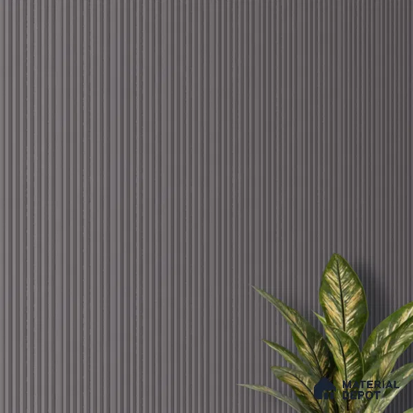 Cappucino Brown Plain Colour Look PN 07164 9.5 ft x 4.7 inch Charcoal Panel - 11 mm | Suitable for Feature Wall, TV Unit & Living Room | Width is Subjected to 5% Variation