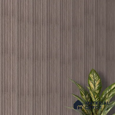 Brown Wooden Look Charcoal Louver/Panel 9.5 ft x 4.7 inch - 11 mm | Ideal for Feature Wall, Living Room, Bedroom, Home, TV Unit | PN 07166