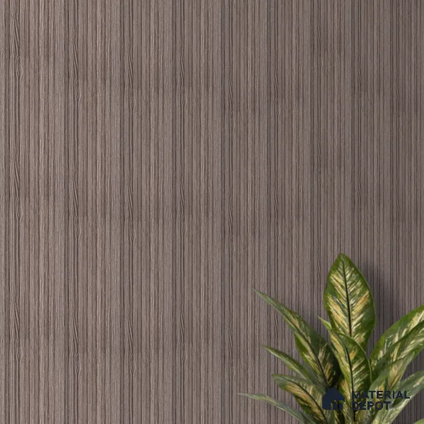 Brown Wooden Look Charcoal Louver/Panel 9.5 ft x 4.7 inch - 11 mm | Ideal for Feature Wall, Living Room, Bedroom, Home, TV Unit | PN 07166