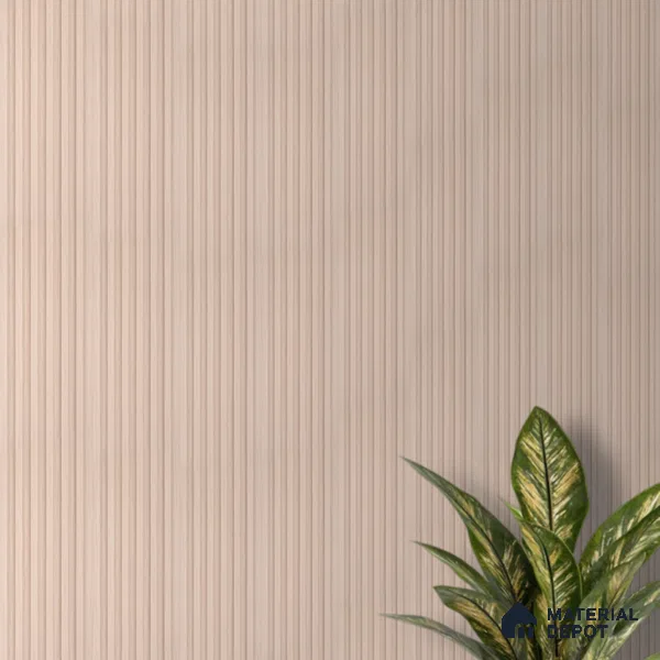 Cappuccino Beige Fabric Look PN 07167 9.5 ft x 4.7 inch Charcoal Panel - 11 mm | Suitable for Feature Wall, TV Unit & Living Room | Width is Subjected to 5% Variation