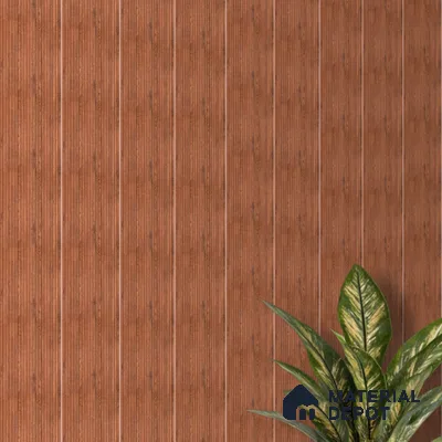 Wooden Look PN 07406 8 ft x 12 inch PVC Panel - 10 mm | Suitable for Living Room, Bedroom & Office | Width is Subjected to 5% Variation