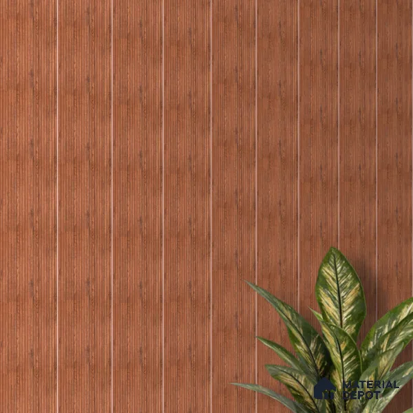 Wooden Look PN 07406 8 ft x 12 inch PVC Panel - 10 mm | Suitable for Living Room, Bedroom & Office | Width is Subjected to 5% Variation