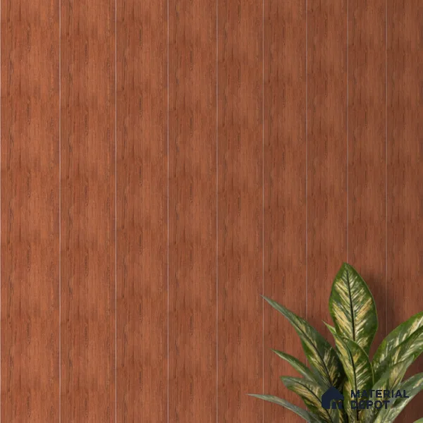 Wooden Look PN 07407 8 ft x 12 inch PVC Panel - 10 mm | Suitable for Living Room, Bedroom & Office | Width is Subjected to 5% Variation
