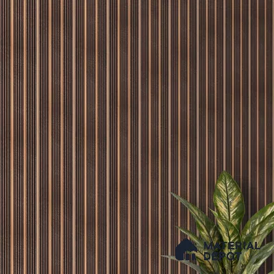 Cappucino Brown Patterned Look PN 07446 8 ft x 4.8 inch PVC Panel - 10 mm | Suitable for Living Room, Bedroom & Office | Width is Subjected to 5% Variation