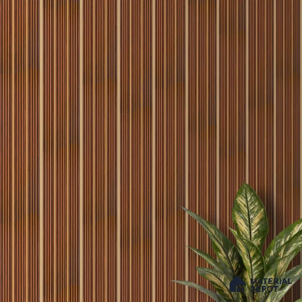 Wooden Look PN 07448 8 ft x 4.8 inch PVC Panel - 10 mm | Suitable for Living Room, Bedroom & Office | Width is Subjected to 5% Variation