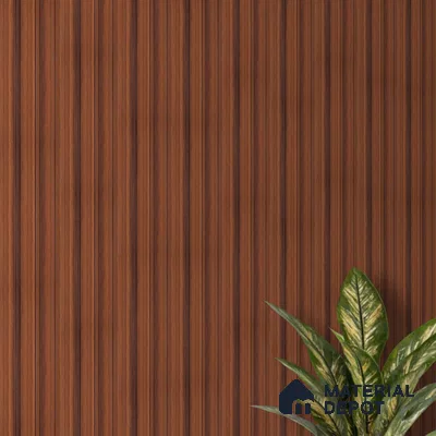 Wooden Look PN 07457 8 ft x 4.8 inch PVC Panel - 10 mm | Suitable for Living Room, Bedroom & Office | Width is Subjected to 5% Variation