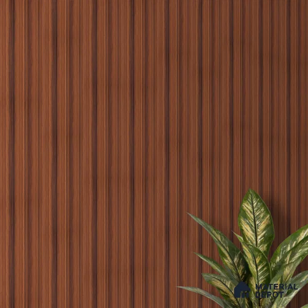 Wooden Look PN 07457 8 ft x 4.8 inch PVC Panel - 10 mm | Suitable for Living Room, Bedroom & Office | Width is Subjected to 5% Variation