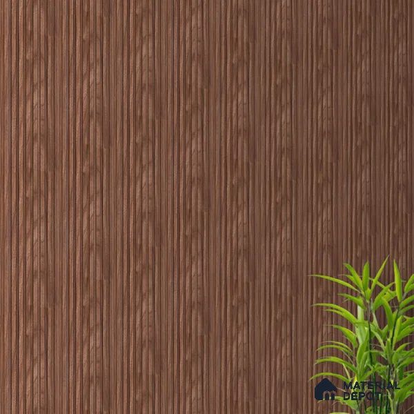 Wooden Look PN 07476 8 ft x 4.8 inch PVC Panel - 10 mm | Suitable for Living Room, Bedroom & Office | Width is Subjected to 5% Variation