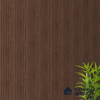 Wooden Look PN 07488 8 ft x 4.8 inch PVC Panel - 10 mm | Suitable for Living Room, Bedroom & Office | Width is Subjected to 5% Variation