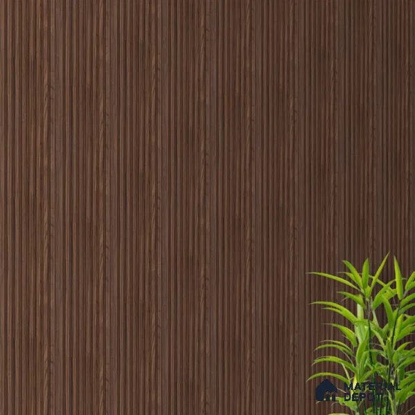 Wooden Look PN 07488 8 ft x 4.8 inch PVC Panel - 10 mm | Suitable for Living Room, Bedroom & Office | Width is Subjected to 5% Variation