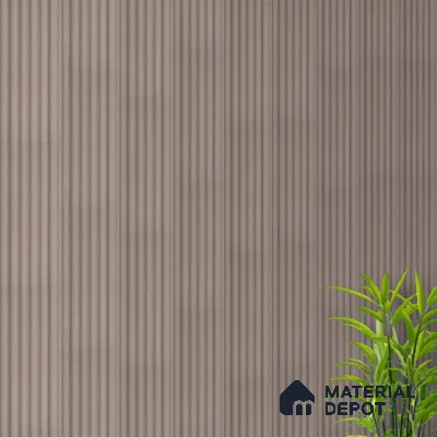 Basalt Grey Plain Colour Look PN 07604 9.5 ft x 4.9 inch Charcoal Panel - 12 mm | Suitable for Feature Wall, TV Unit & Living Room | Width is Subjected to 5% Variation