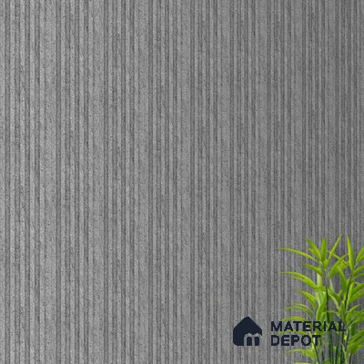 Grey Stone Look Charcoal Louver/Panel 9.5 ft x 5 inch - 12 mm | Ideal for Feature Wall, Living Room, Bedroom, Home, TV Unit | PN 07609