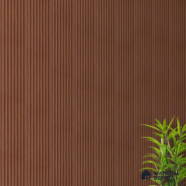 Wooden Look PN 07642 9.5 ft x 4.9 inch Charcoal Panel - 11 mm | Suitable for Feature Wall, Living Room & Bedroom | Width is Subjected to 5% Variation
