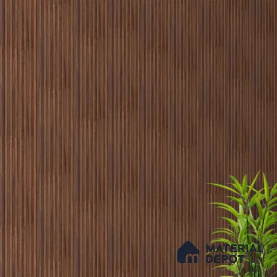 Wooden Look PN 07643 9.5 ft x 4.9 inch Charcoal Panel - 11 mm | Suitable for Feature Wall, Living Room & Bedroom | Width is Subjected to 5% Variation
