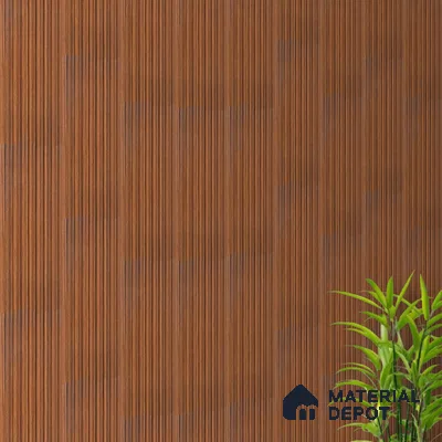 Wooden Look PN 07682 9.1 ft x 4.9 inch Charcoal Panel - 12 mm | Suitable for Living Room, Bedroom & TV Cabinet | Width is Subjected to 5% Variation