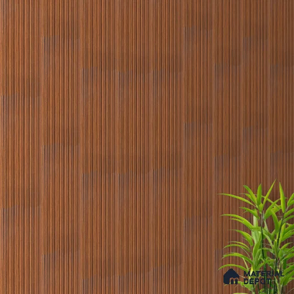 Wooden Look PN 07682 9.1 ft x 4.9 inch Charcoal Panel - 12 mm | Suitable for Living Room, Bedroom & TV Cabinet | Width is Subjected to 5% Variation