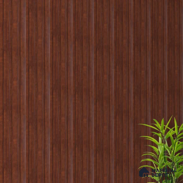Wooden Look PN 07685 9.1 ft x 4.9 inch Charcoal Panel - 12 mm | Suitable for Living Room, Bedroom & TV Cabinet | Width is Subjected to 5% Variation