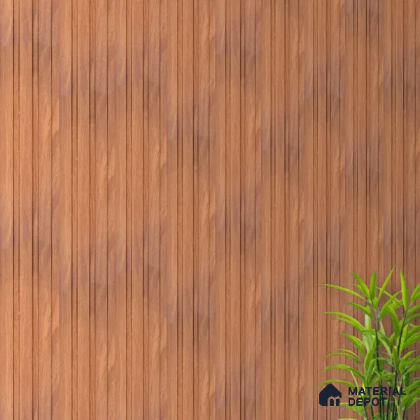 Wooden Look PN 07688 9.1 ft x 4.9 inch Charcoal Panel - 12 mm | Suitable for Living Room, Bedroom & TV Cabinet | Width is Subjected to 5% Variation