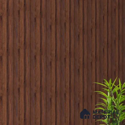 Wooden Look PN 07689 9.1 ft x 4.9 inch Charcoal Panel - 12 mm | Suitable for Living Room, Bedroom & TV Cabinet | Width is Subjected to 5% Variation