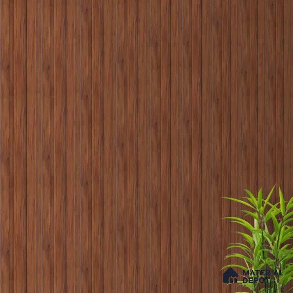 Wooden Look PN 07694 9.1 ft x 4.9 inch Charcoal Panel - 12 mm | Suitable for Living Room, Bedroom & TV Cabinet | Width is Subjected to 5% Variation