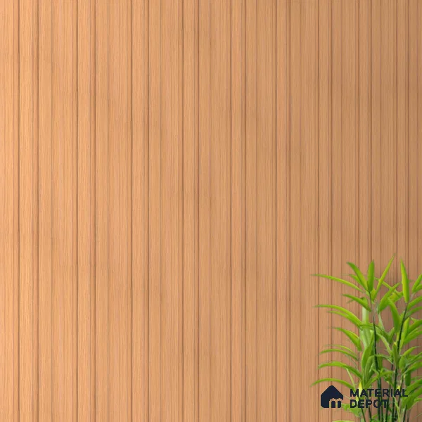 Wooden Look PN 07699 9.1 ft x 4.9 inch Charcoal Panel - 12 mm | Suitable for Living Room, Bedroom & TV Cabinet | Width is Subjected to 5% Variation