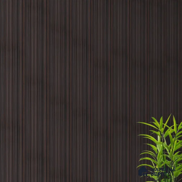 Wooden Look PN 07708 9.1 ft x 4.9 inch Charcoal Panel - 12 mm | Suitable for Living Room, Bedroom & TV Cabinet | Width is Subjected to 5% Variation