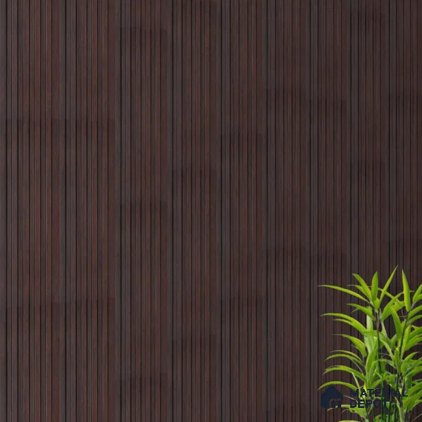 Wooden Look PN 07710 9.1 ft x 4.9 inch Charcoal Panel - 12 mm | Suitable for Living Room, Bedroom & TV Cabinet | Width is Subjected to 5% Variation