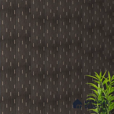 Graphite Black Geometric Look PN 07810 8 ft x 7.8 inch Charcoal Panel - 6 mm | Suitable for Living Room, Bedroom & Office | Width is Subjected to 5% Variation