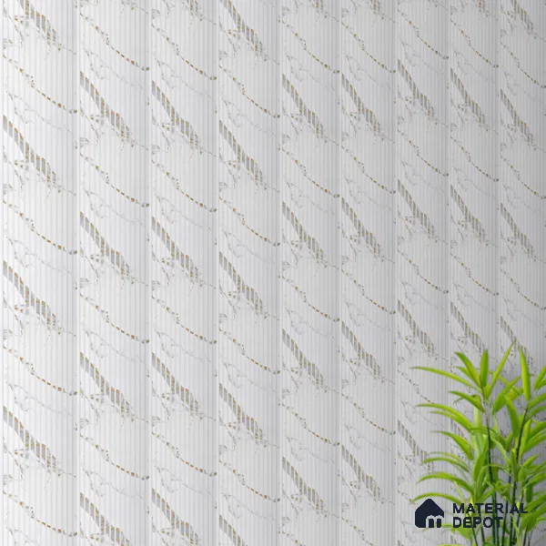 Dove Grey Marble Look PN 07816 8 ft x 7.8 inch Charcoal Panel - 6 mm | Suitable for Living Room, Bedroom & Office | Width is Subjected to 5% Variation