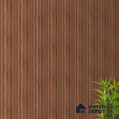 Wooden Look PN 07870 9.5 ft x 4.9 inch Charcoal Panel - 11 mm | Suitable for Feature Wall, Living Room & Bedroom | Width is Subjected to 5% Variation