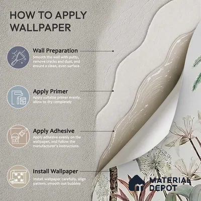 H901712 A Story by the Garden Wallpaper,Customised Sukoon Series Canvas Nature Design (Customised Size Wallpaper)
