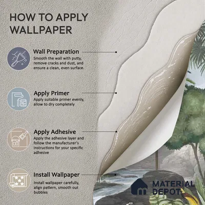 Anandvan Jungle Theme Customised Wallpaper, Green Sukoon Series Canvas Nature Design (Customised Size Wallpaper)