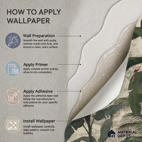 Coastal Life, Tropical Theme Wallpaper, Customised Sukoon Series Canvas Tropical Design (Customised Size Wallpaper)